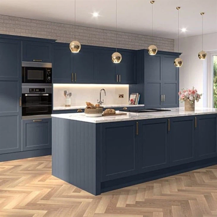 blue rta kitchen cabinets-03
