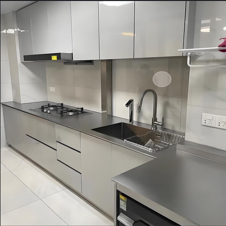 Stainless Steel And Wood Kitchen Cabinets Stainless Steel And Wood Kitchen Cabinets